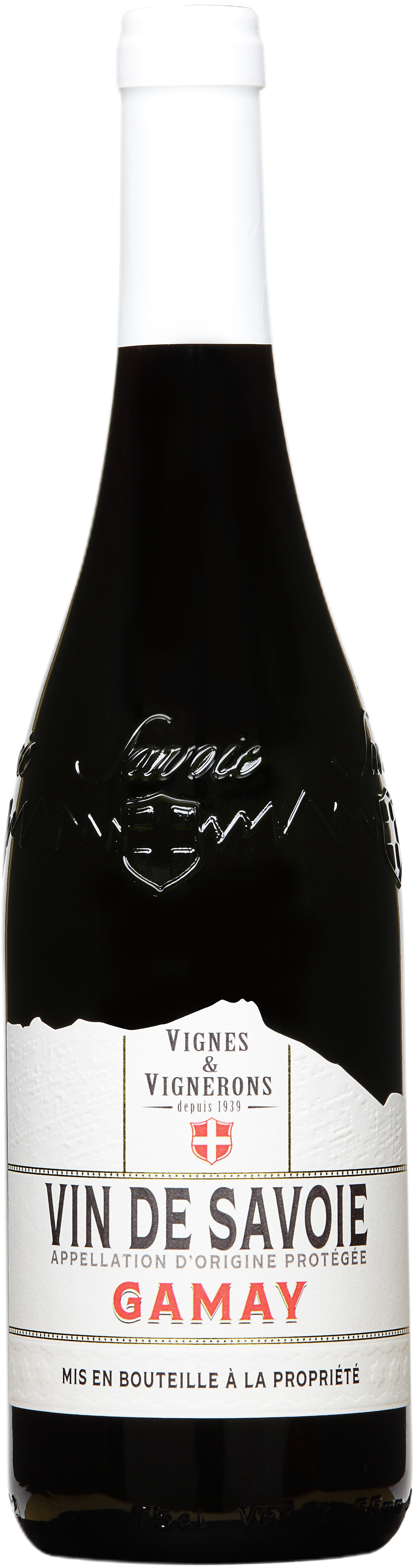 Bouteille de vin Savoie Gamay