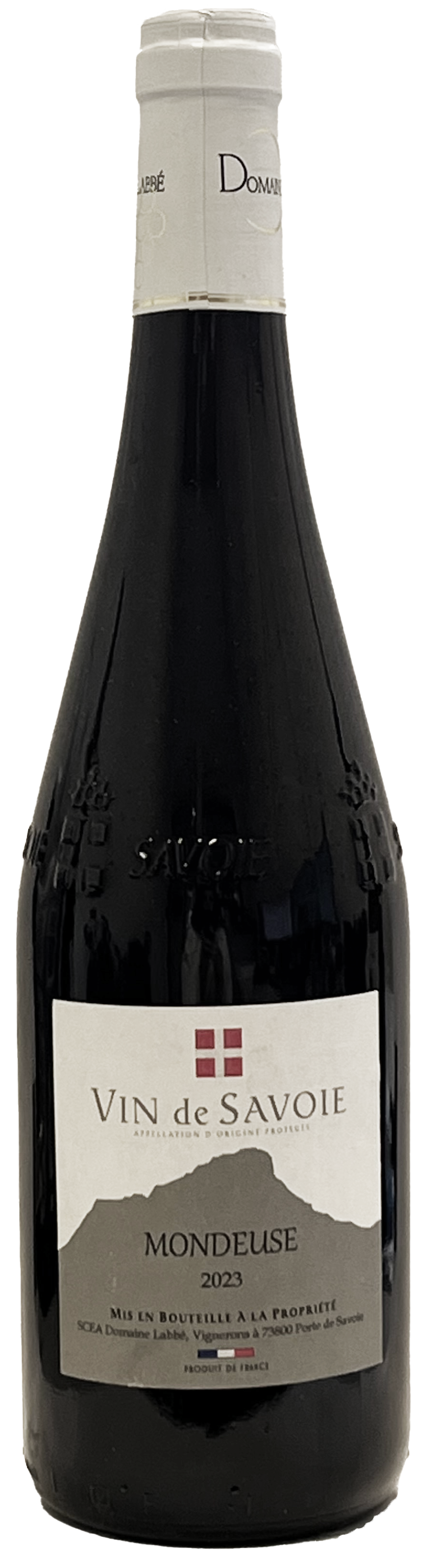 Bouteille de vin Savoie Mondeuse Cuvée L'essentiel