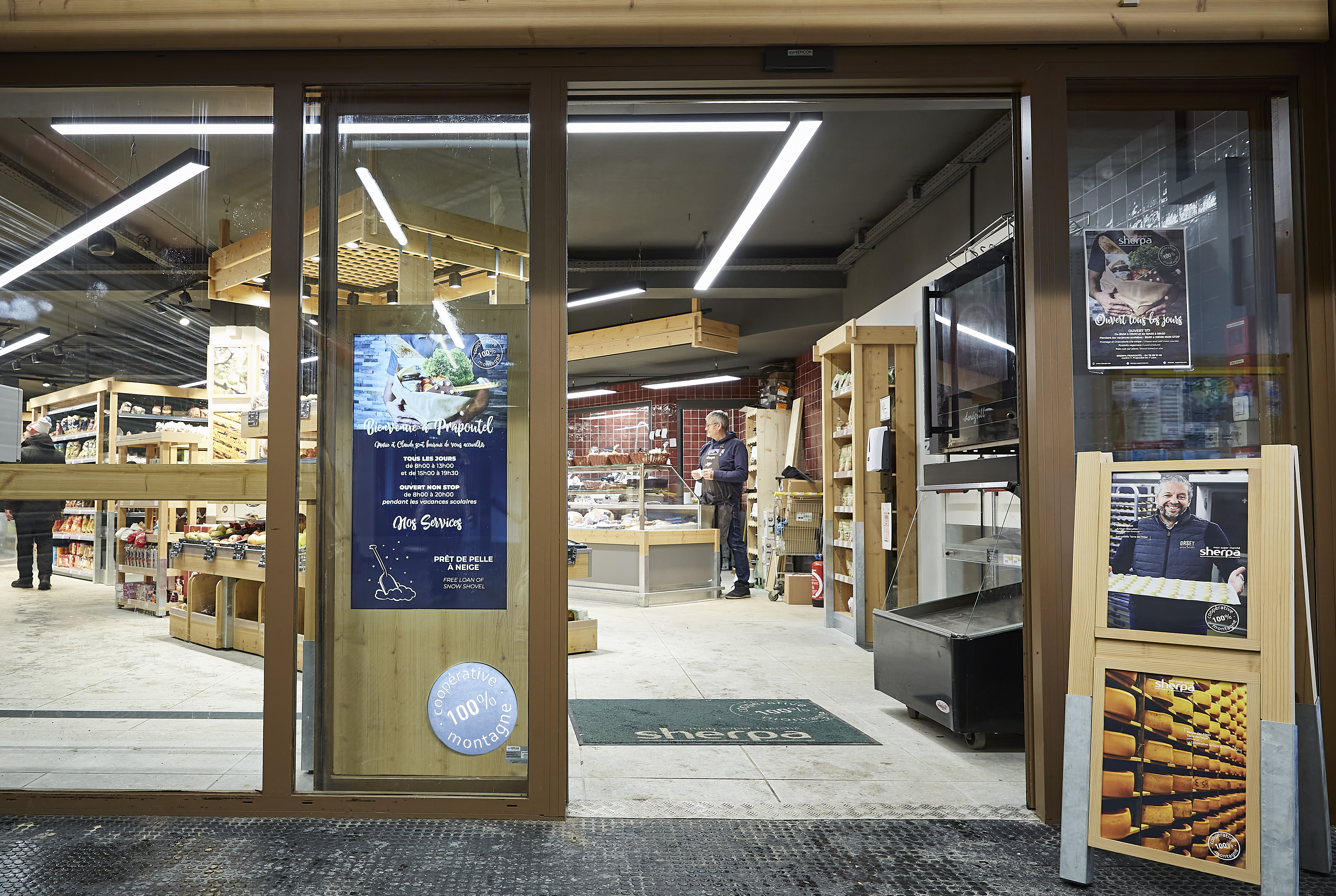 Supermarché de Prapoutel les 7 laux