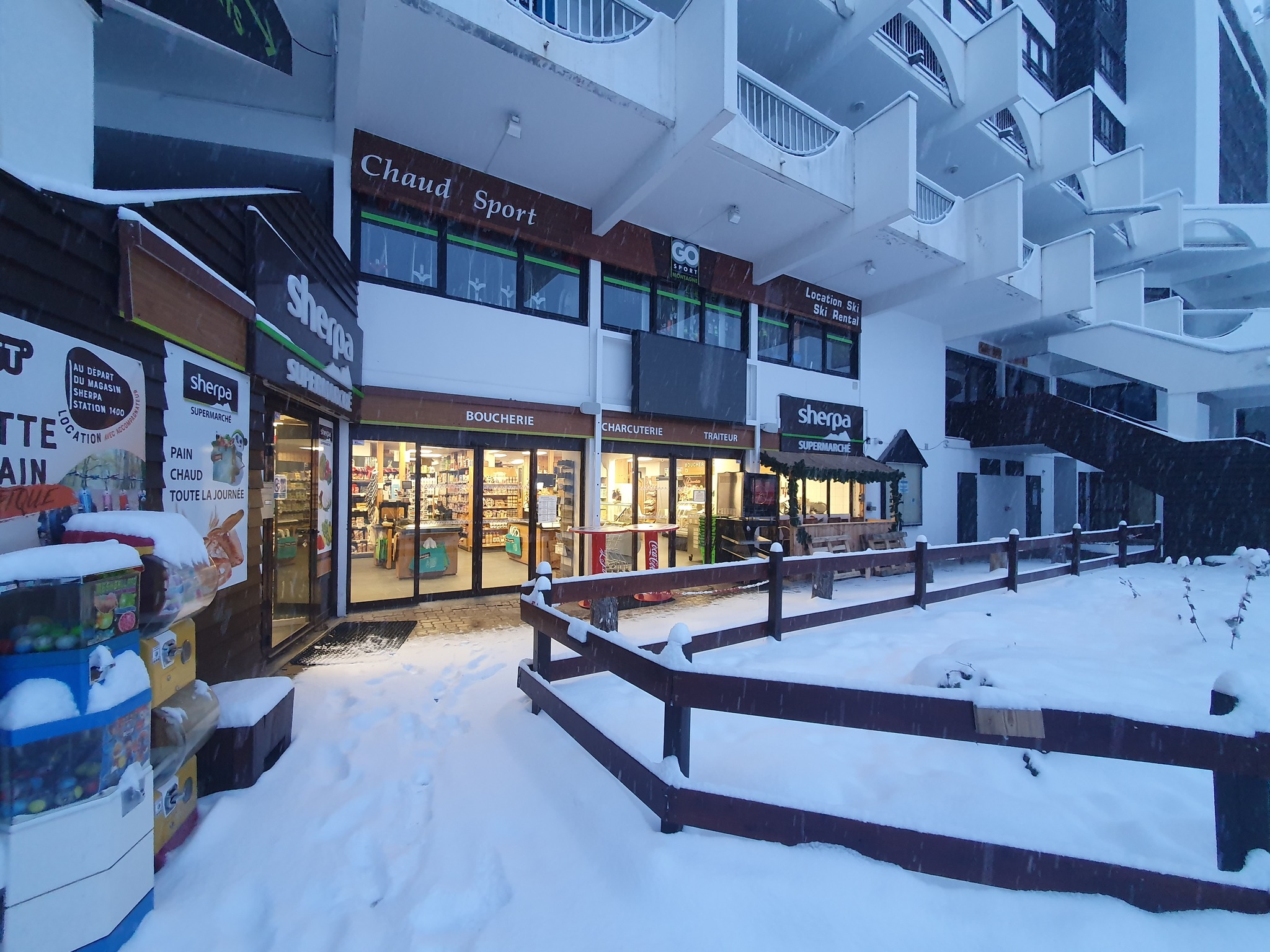 Supermarché de Puy Saint Vincent 1600