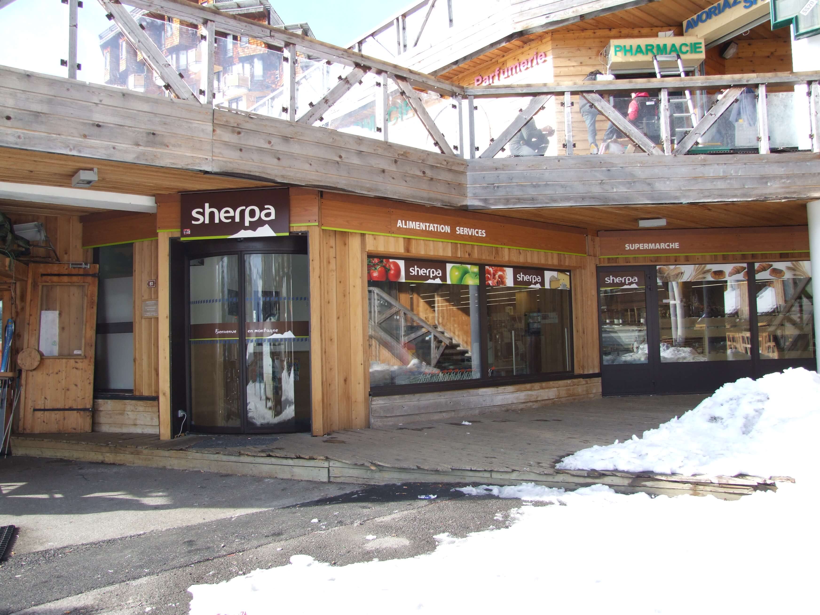 Supermarché d’Avoriaz - Snow