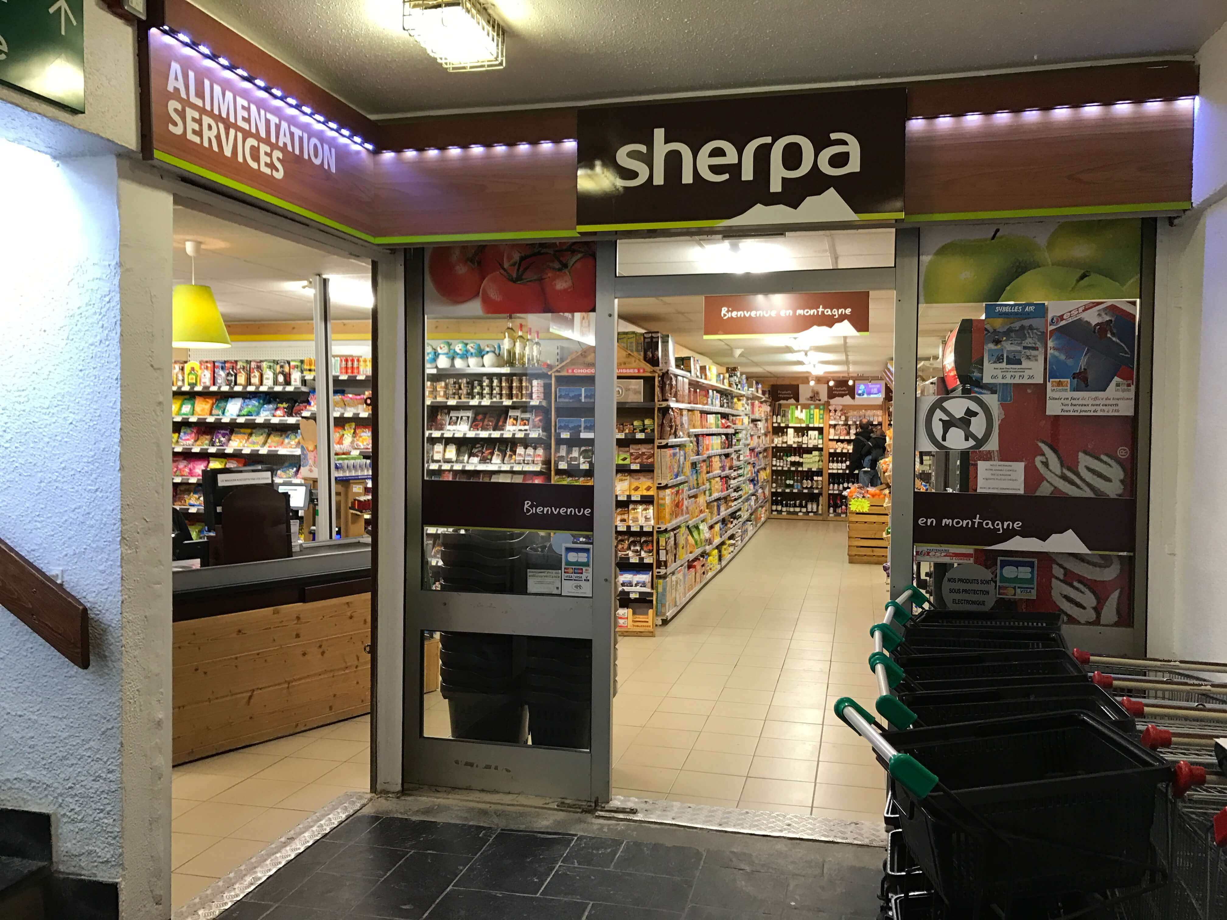 Supermarché du Corbier - galaxie