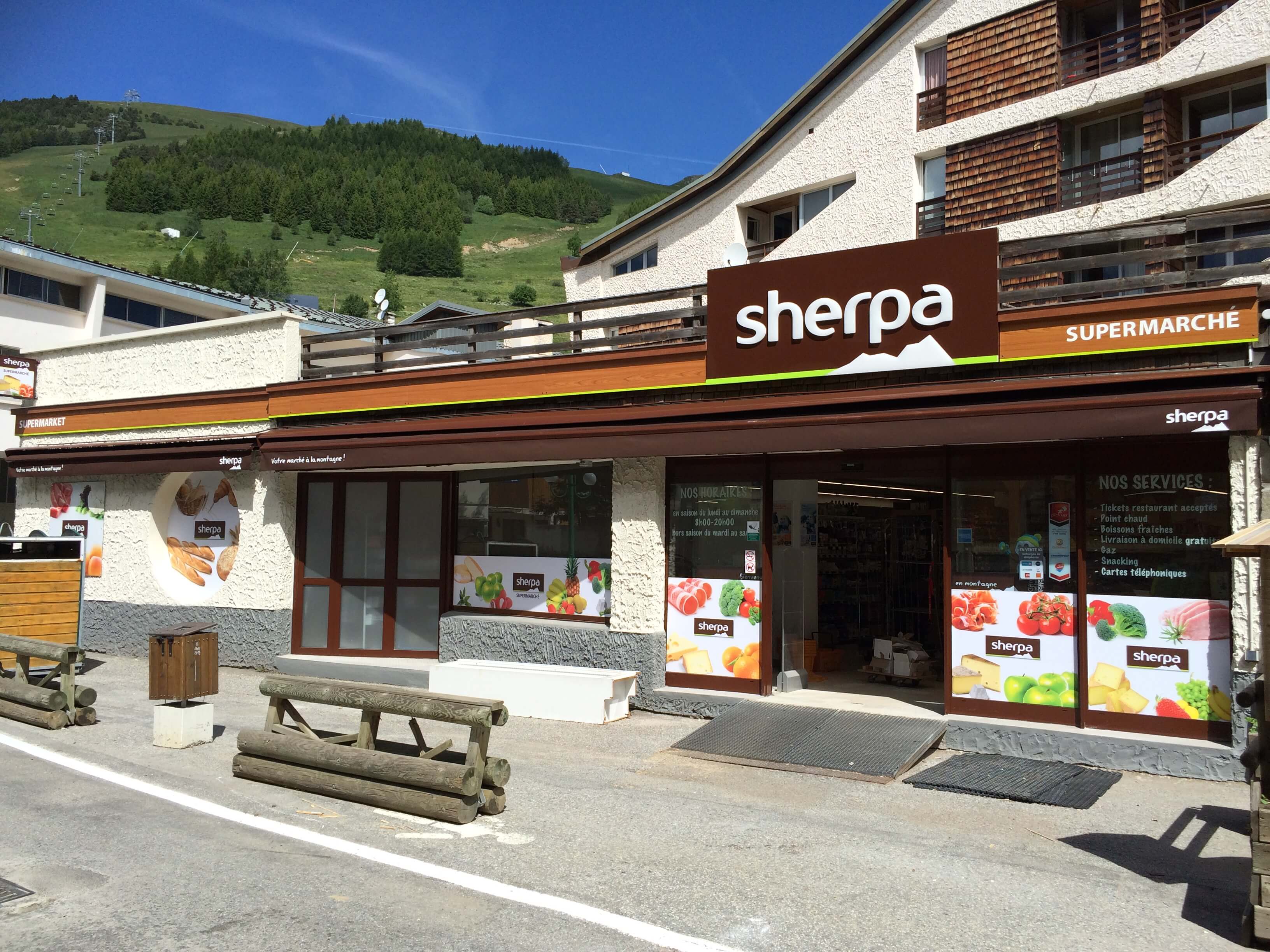 Supermarché des Deux Alpes