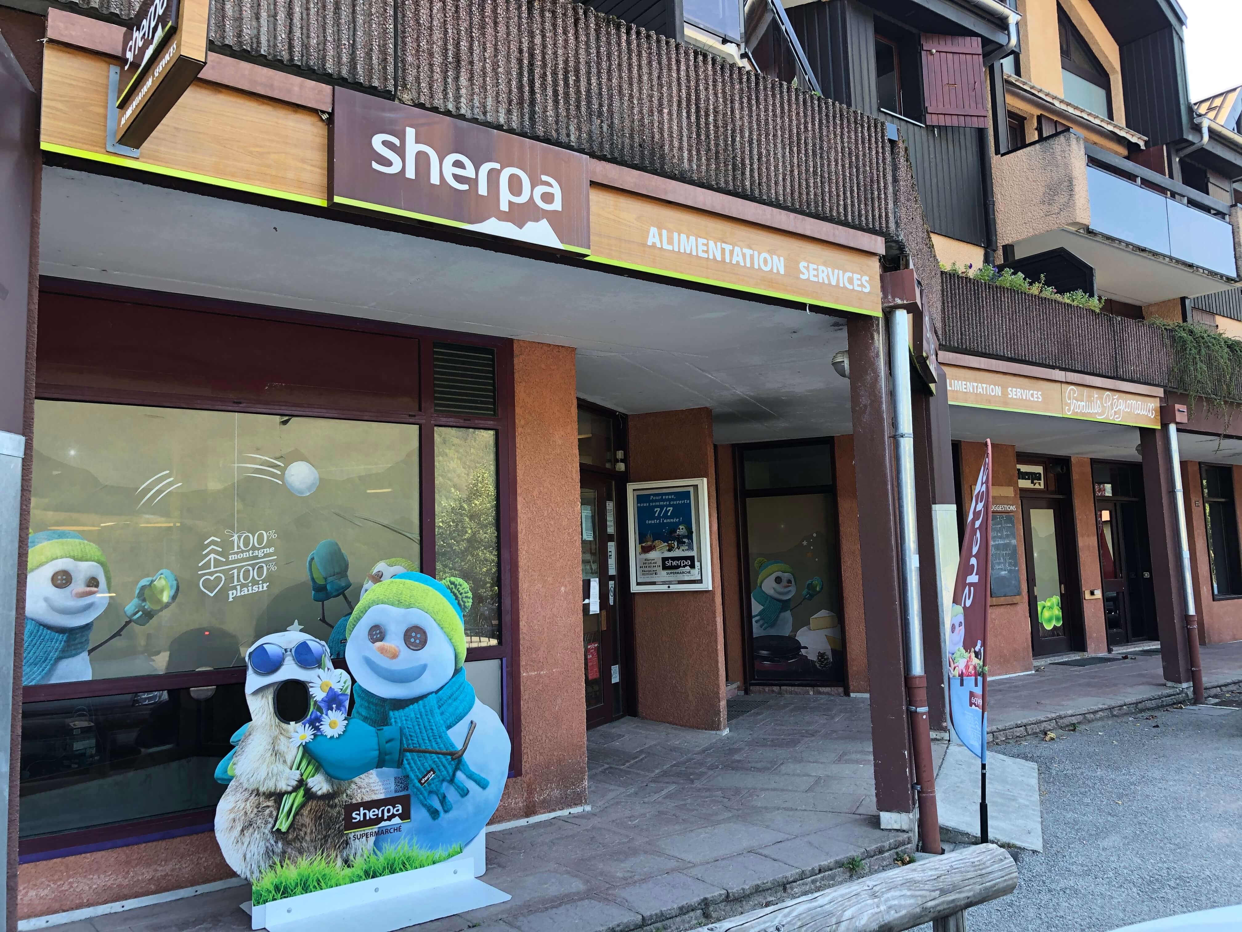 Supermarché de Lélex