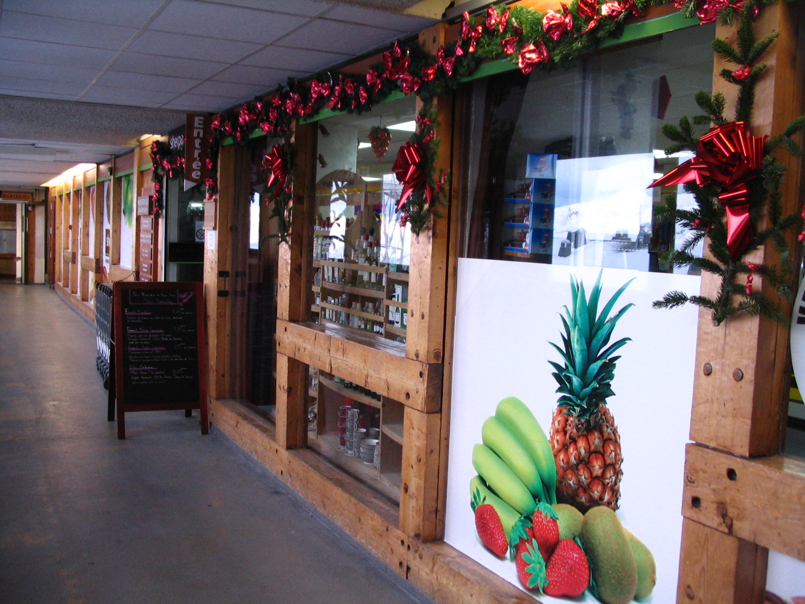 Supermarché de Les Ménuires - croisette