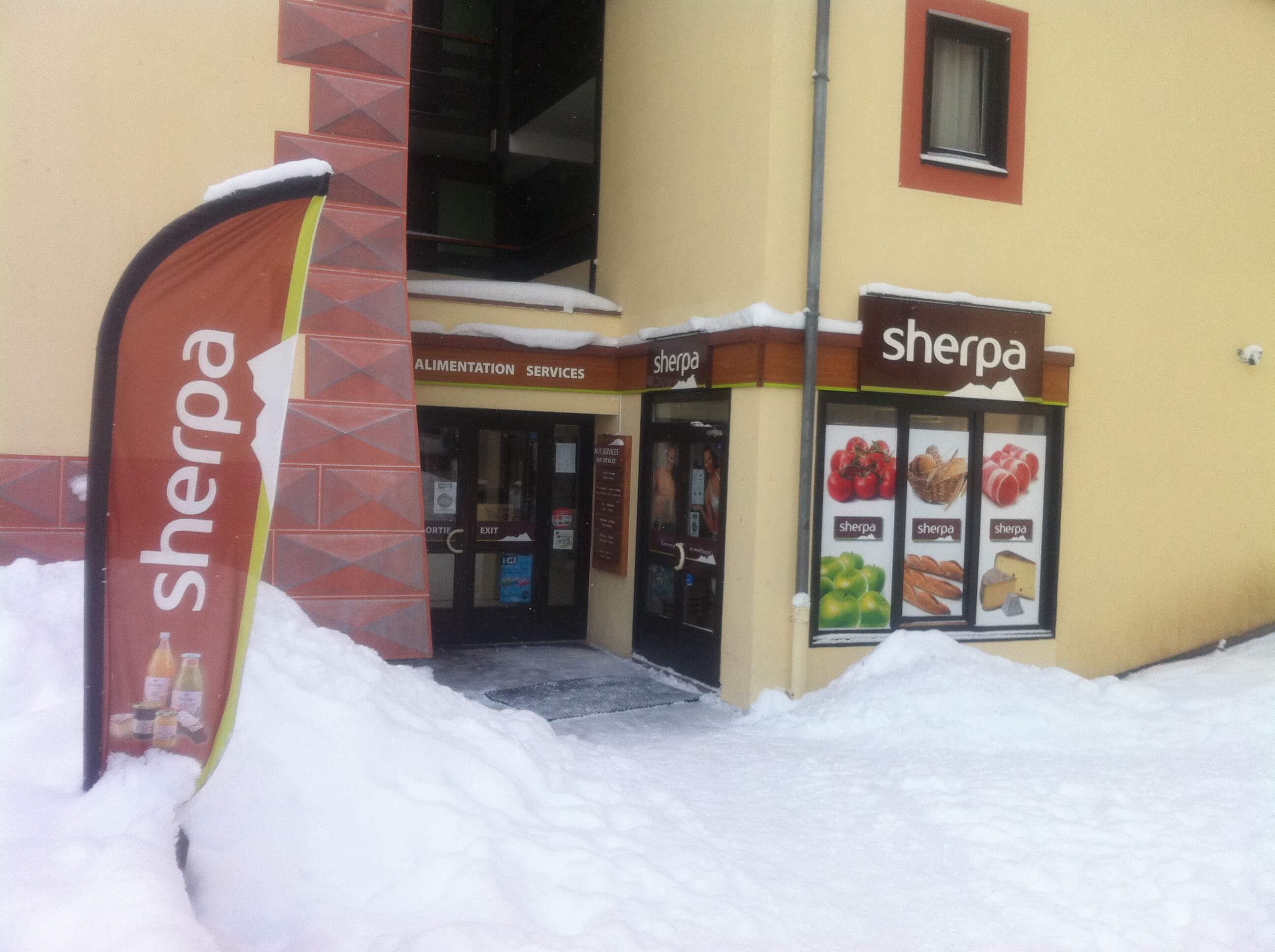 Supermarché de Morillon