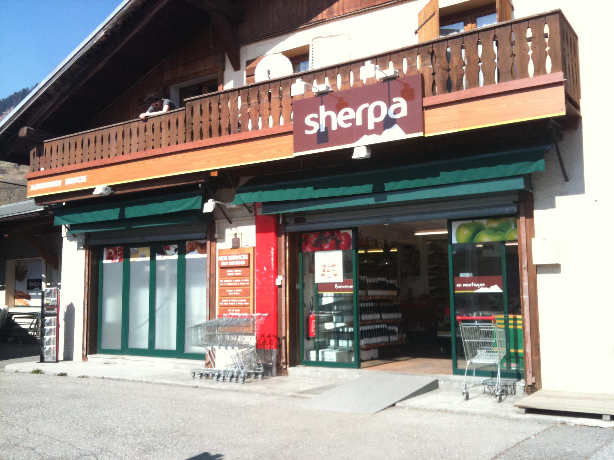 Supermarché de Praz sur Arly