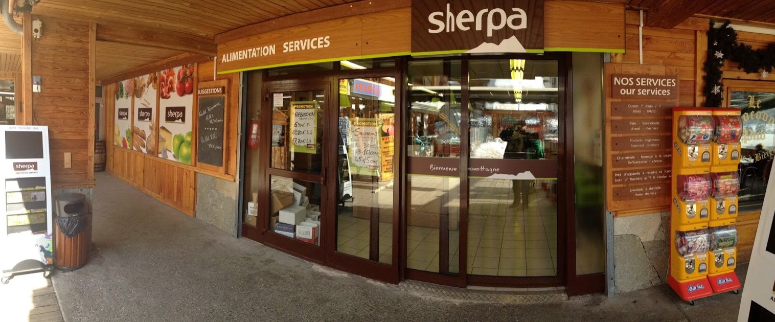 Supermarché de Serre Chevalier 1400