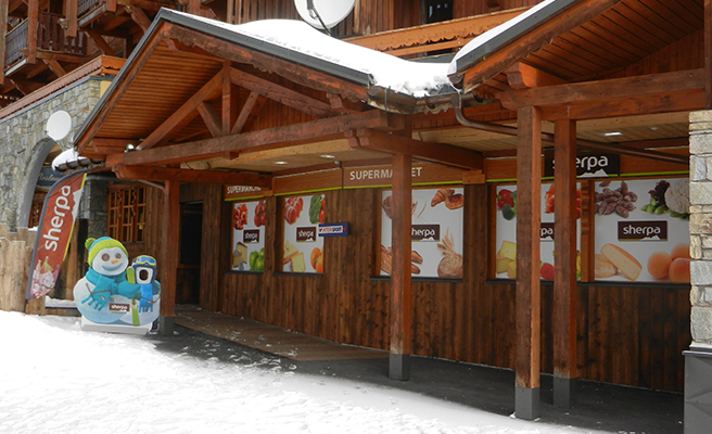 Val Thorens - balcons supermarket