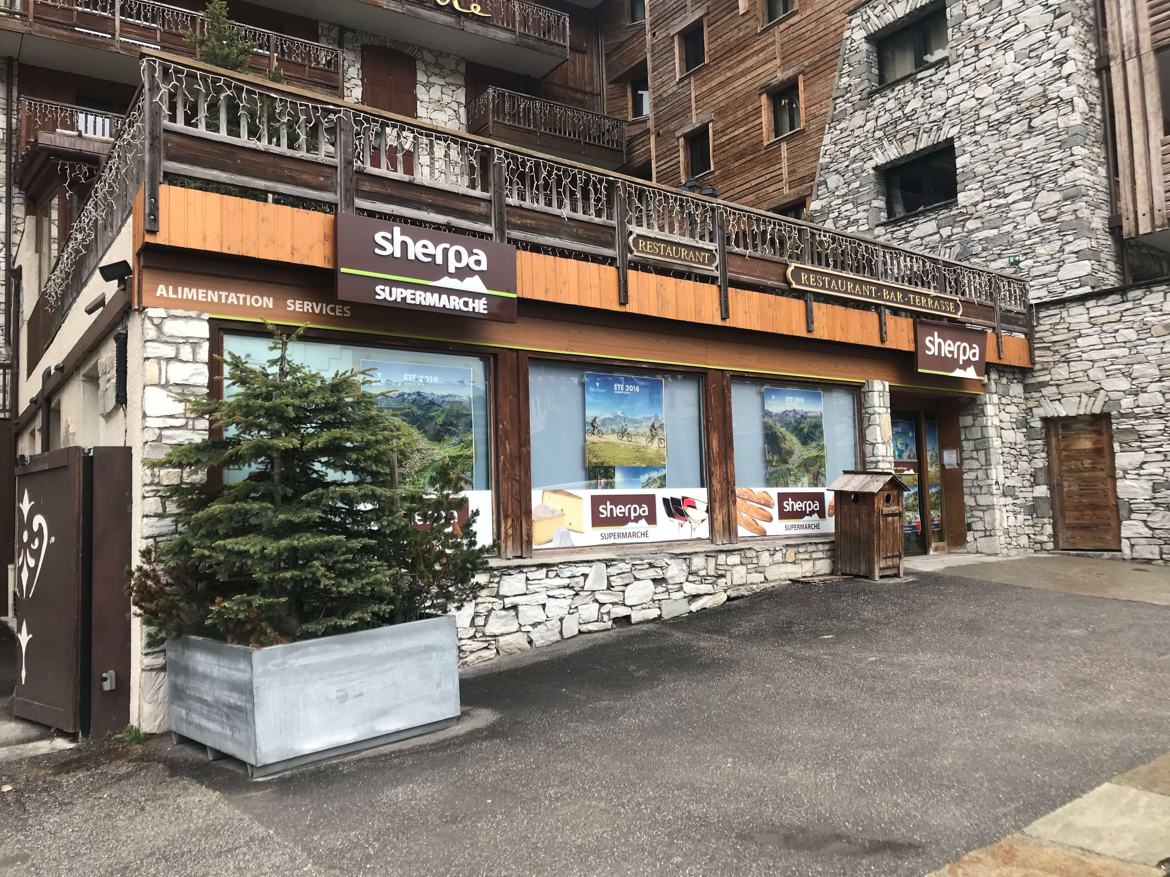 Supermarché de Val d'Isère