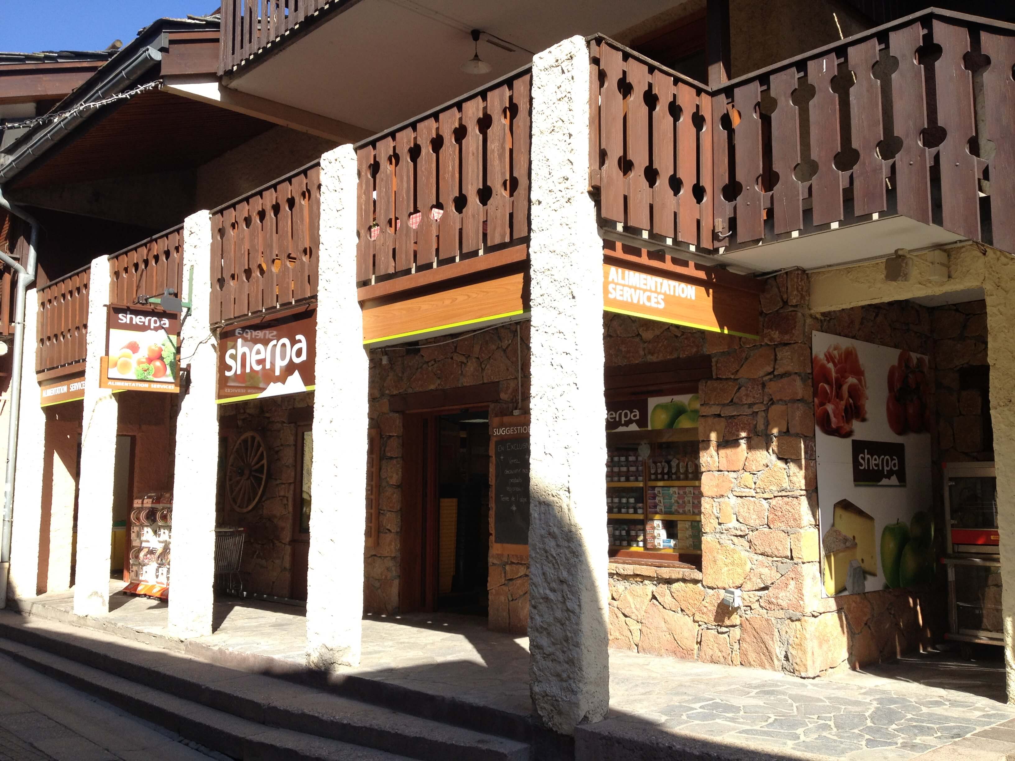 Supermarché de Valmorel - le bourg