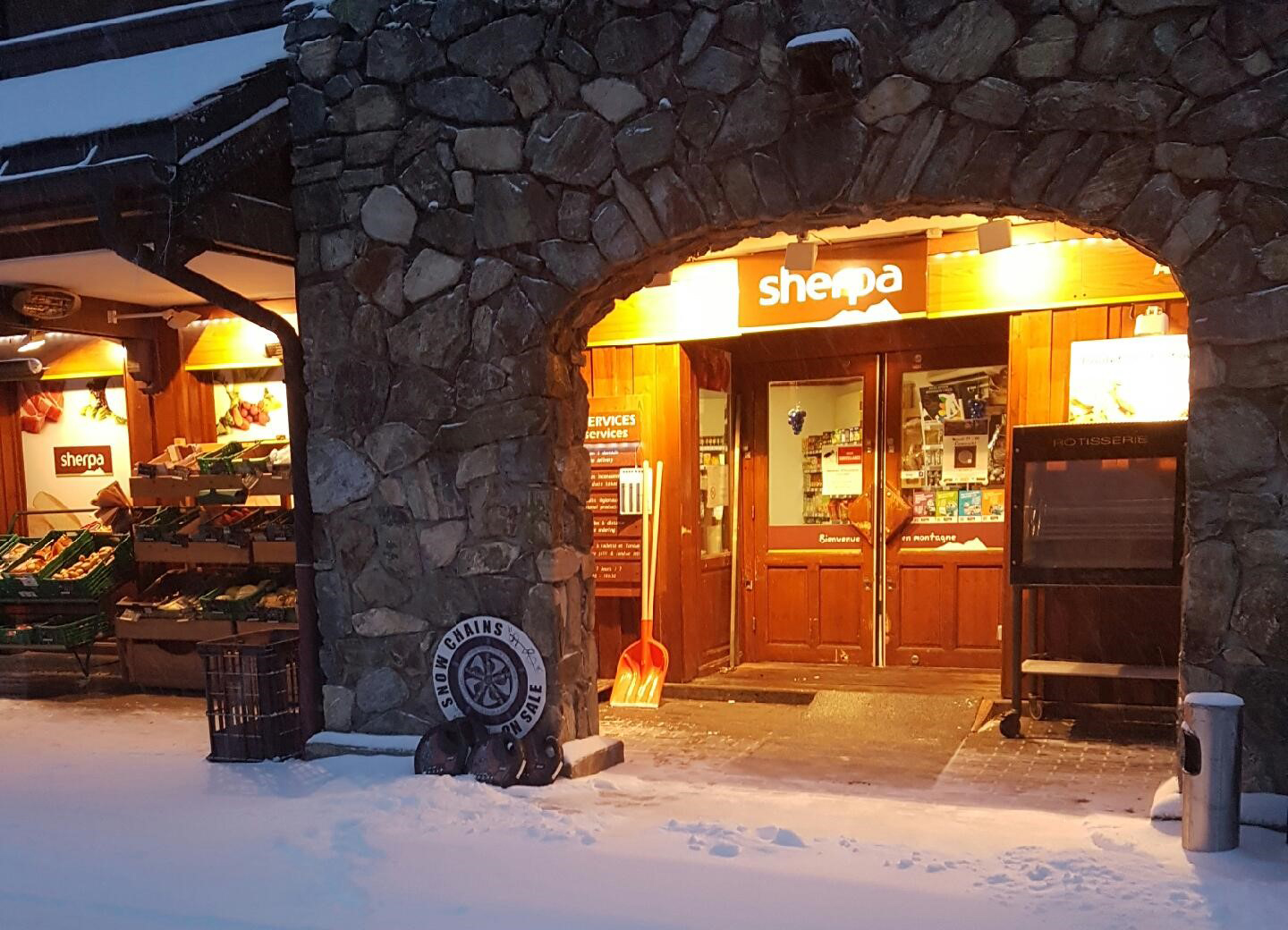 Supermarché de Vaujany