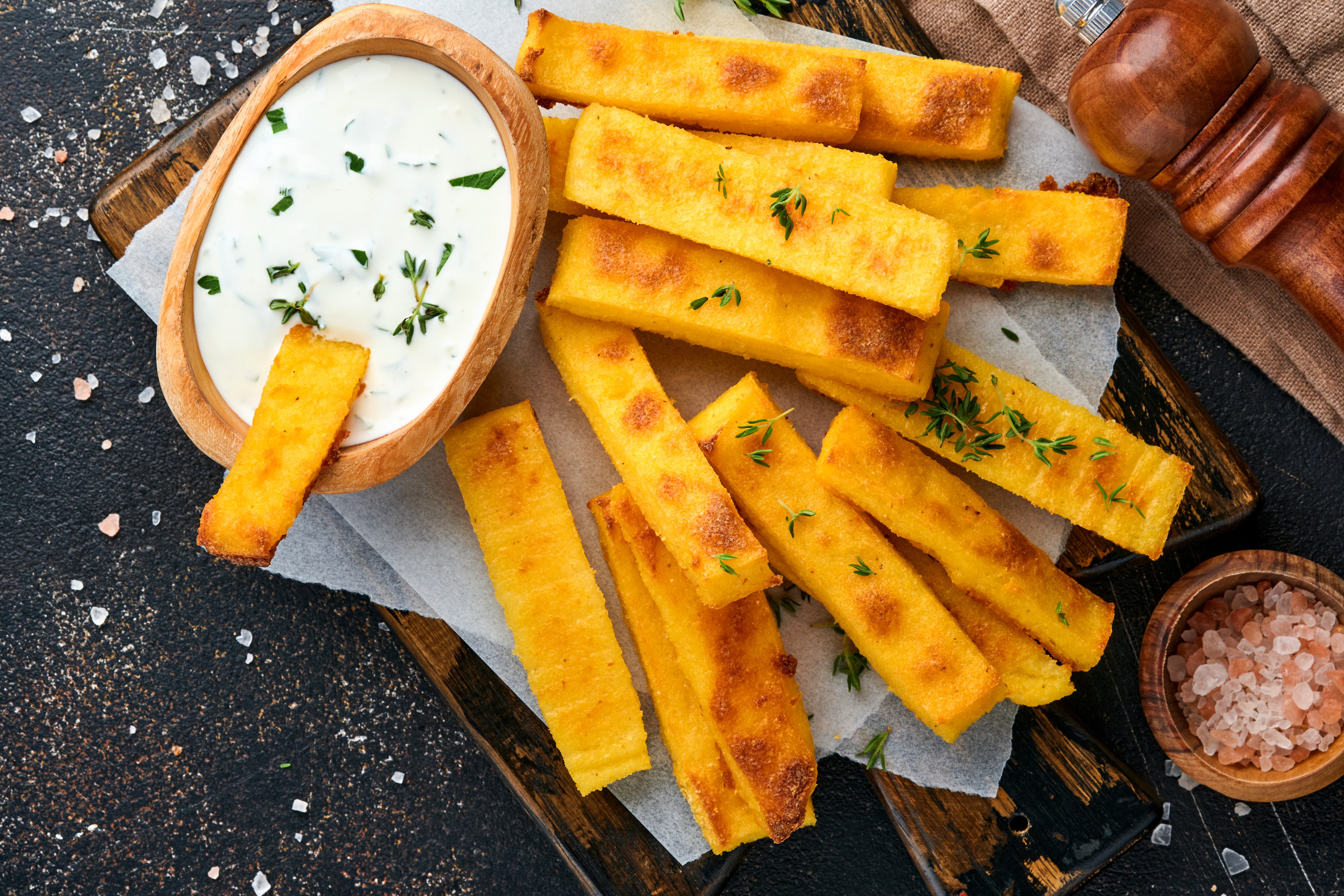 Polenta fries recipe