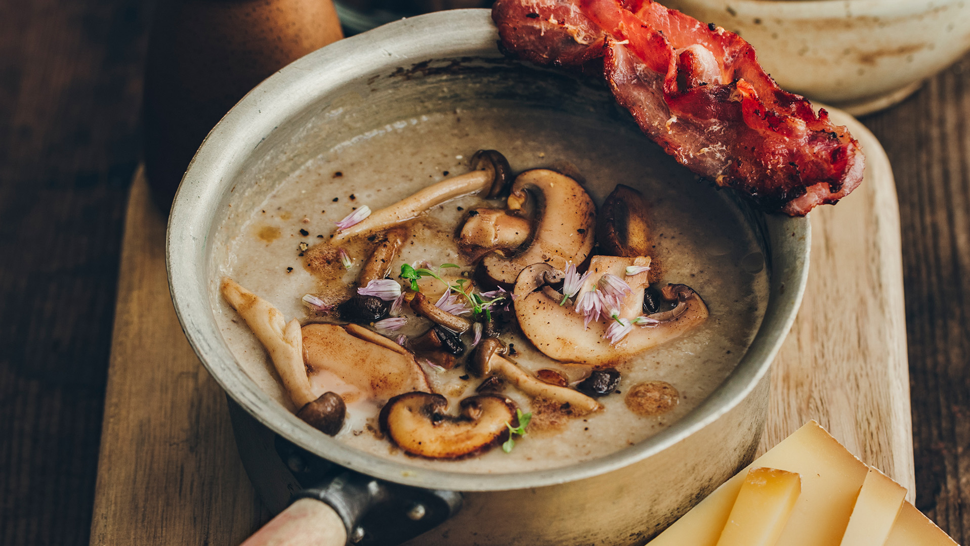 Velouté de champignons