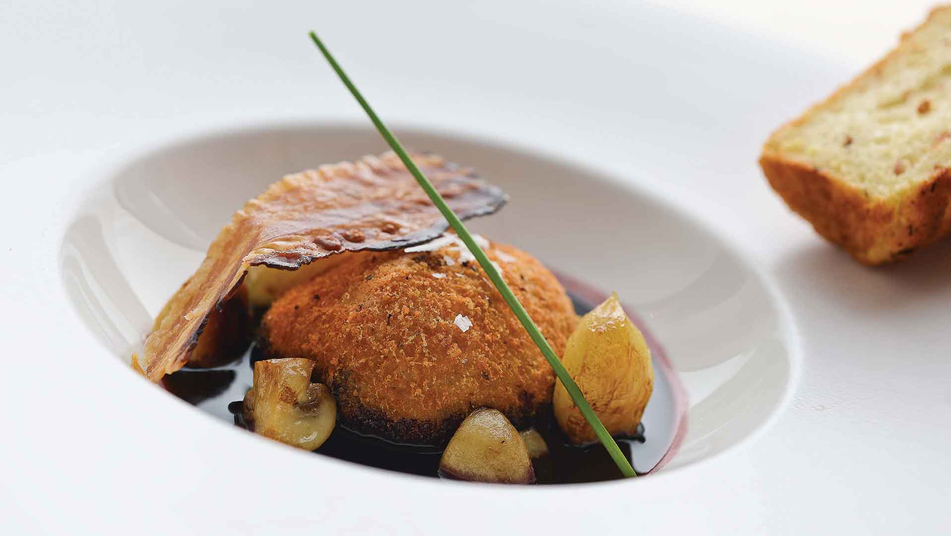 Recette de oeuf croustillant en meurette