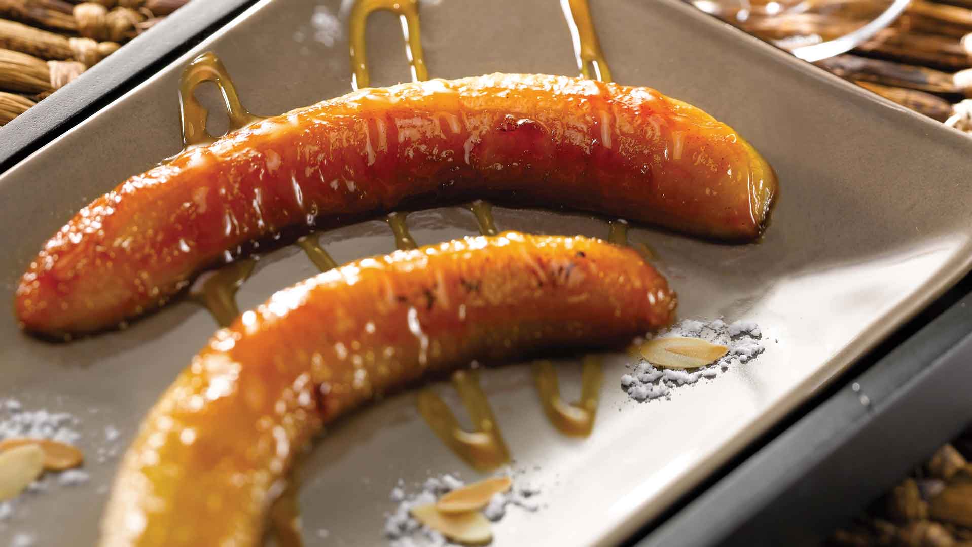 Recette de Bananes flambées