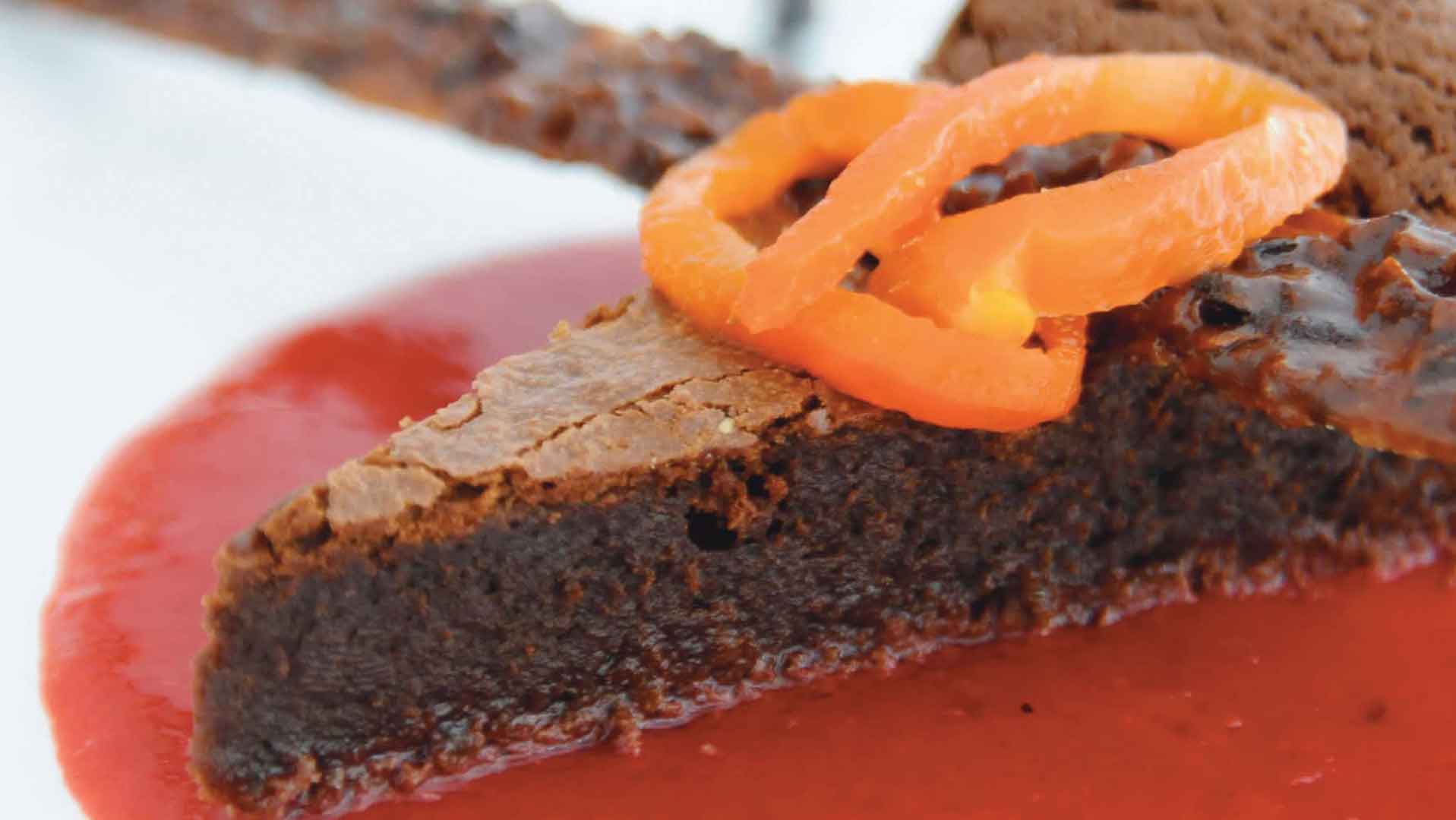 Recette de fondant et coulis de poivron