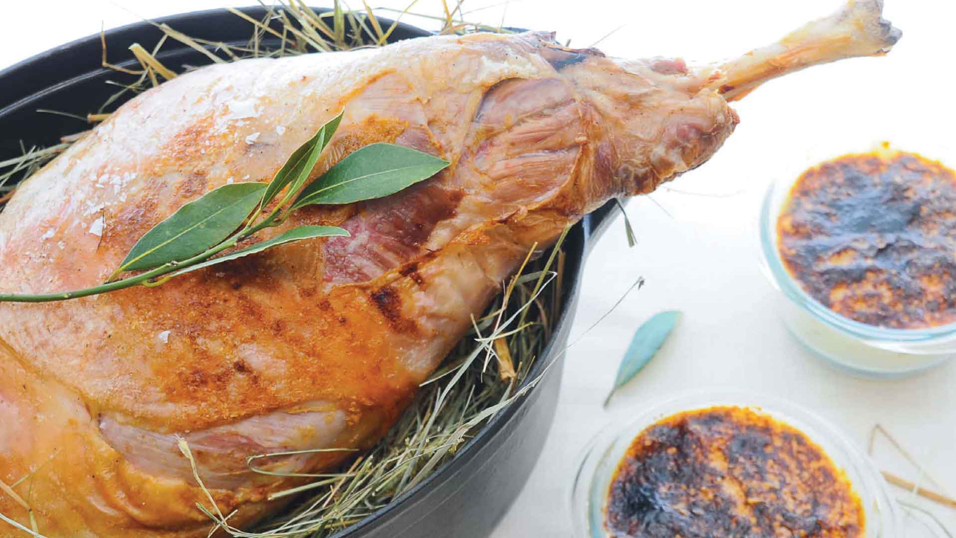 Recette de gigot d'agneau et gratin