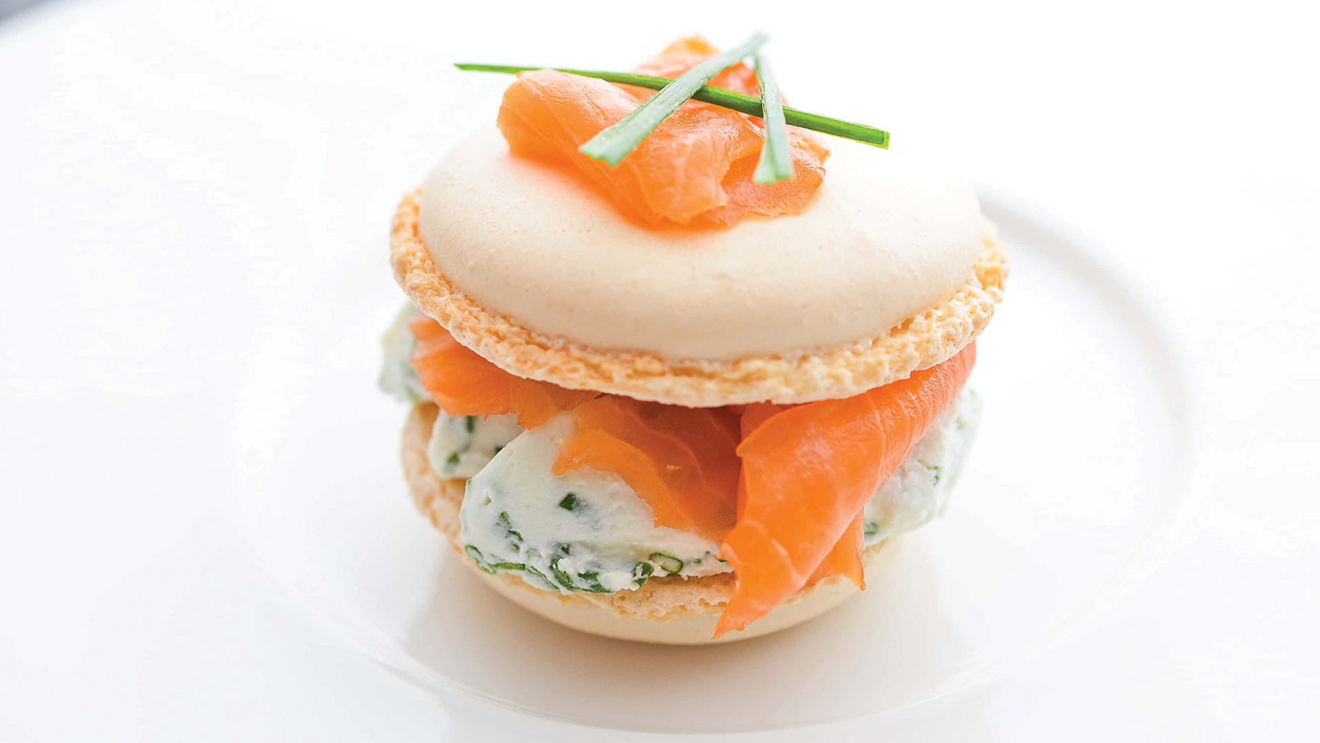 Recette de macarons au saumon