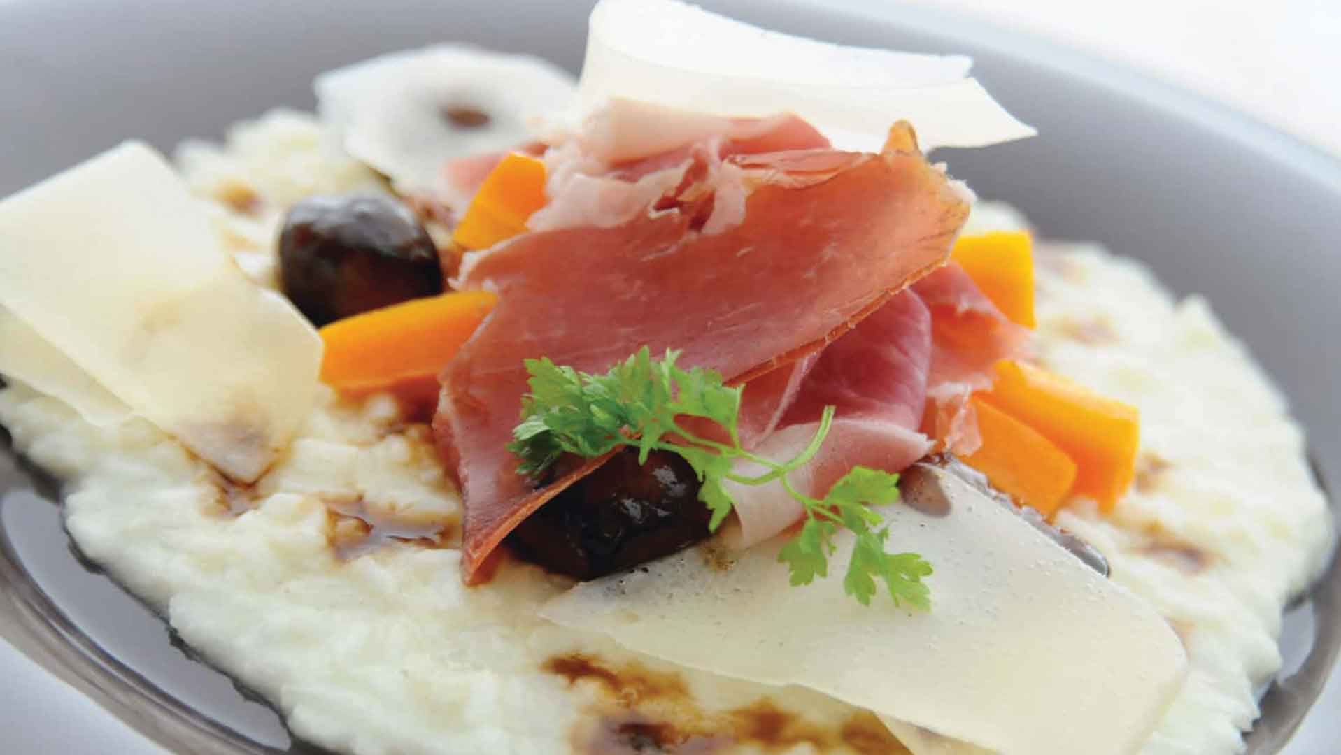 Recette de Risotto carottes et châtaignes