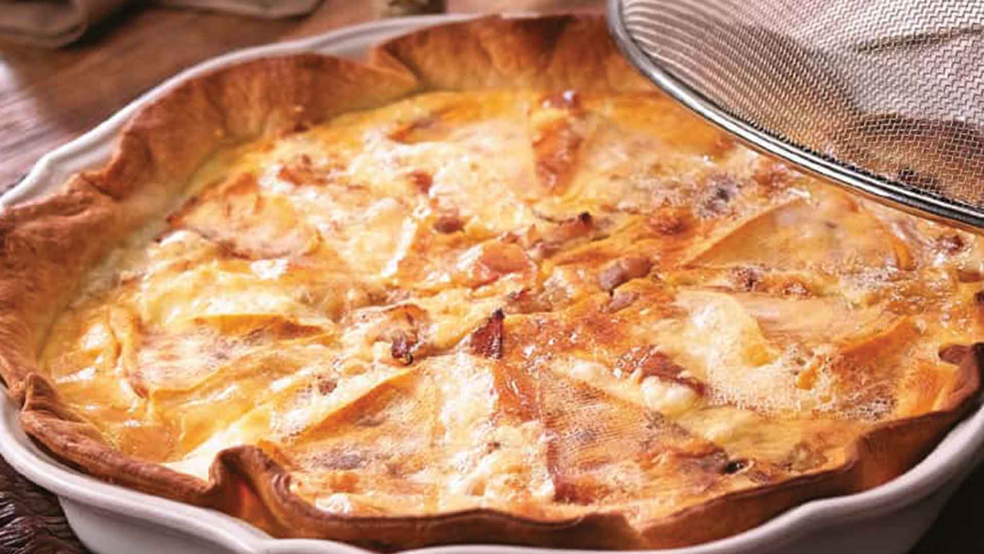 Recette de tarte au Reblochon