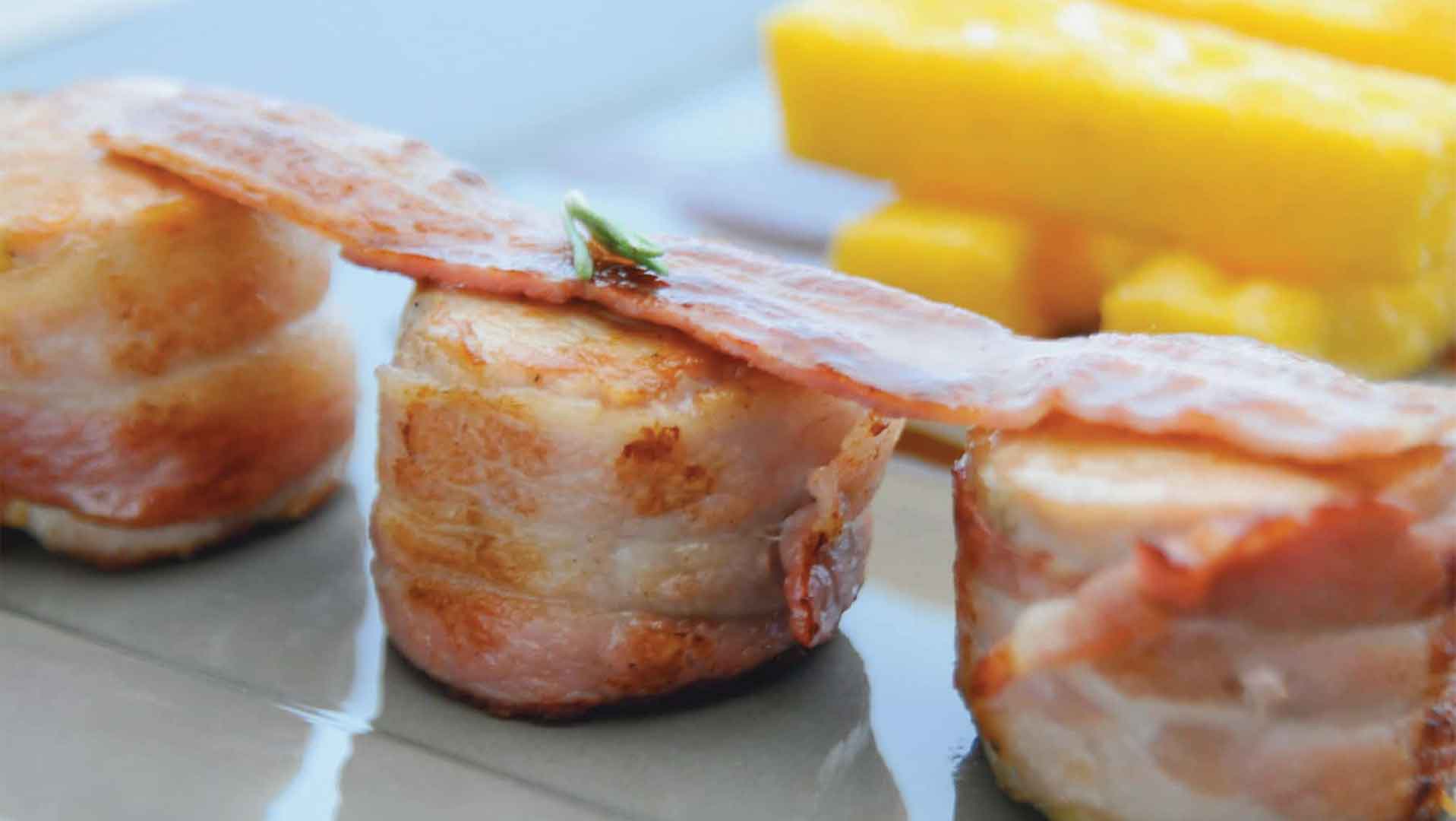 Recette de tournedos et frites de polenta