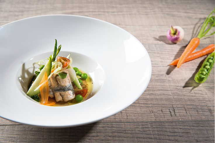 Recette d'Escabèche de Féra du Lac Léman, légumes croquants