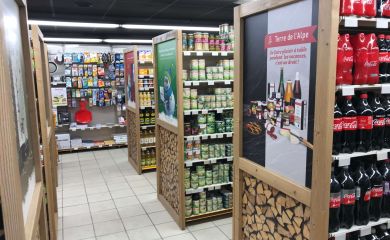 supermarché sherpa Alpe Huez Rayons