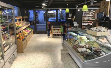 Intérieur supermarché sherpa Grand Bornand (le) découpe alimentaire