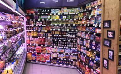 Intérieur supermarché sherpa Ménuires (les) - Epicerie et Frais