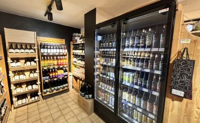 CAVE A VINS ET VITRINE A BIERES