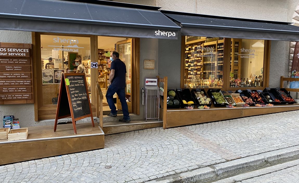 Supermarché Sherpa épicerie fine à Briançon 