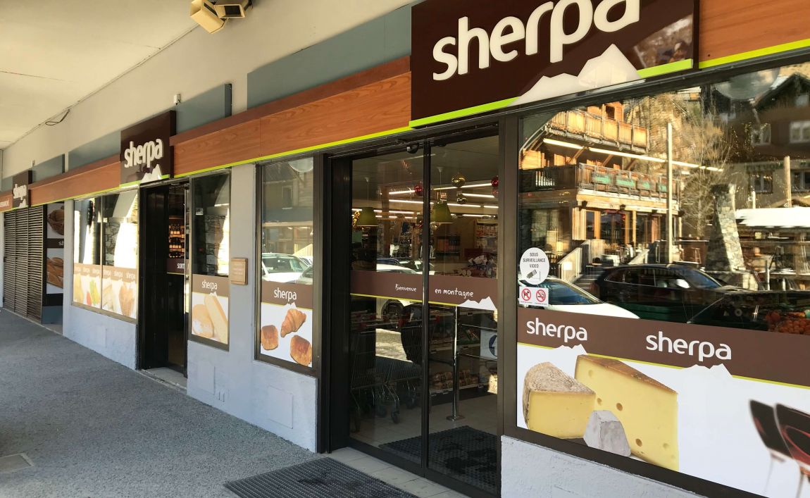 Extérieur supermarché sherpa Deux Alpes (les) - venosc entrée