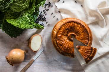 Tourte aux choux des Alpes