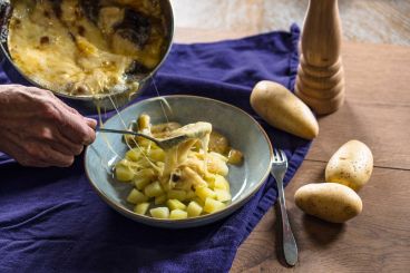 Matouille ou Tome des Bauges chaude