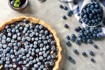 Recette de Tarte aux myrtilles