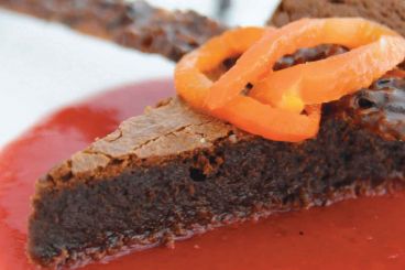 Recette de fondant et coulis de poivron