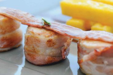 Recette de tournedos et frites de polenta