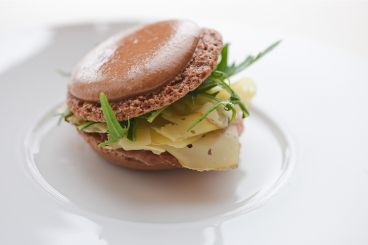 Recette Macaron Tomme viande séchée