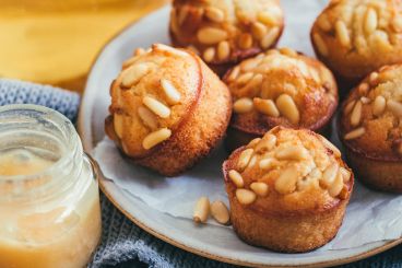 Moelleux miel et pignons de pin - recette Sherpa