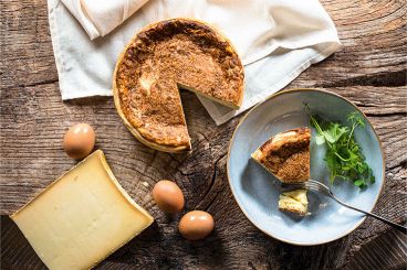 Recette de tarte au Beaufort