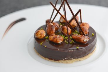 Recette de tarte crémeuse au chocolat noir